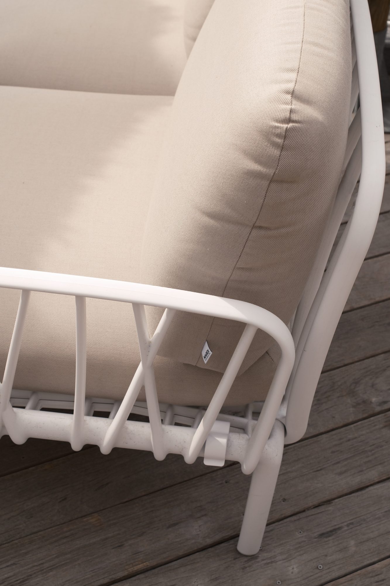 Structure aluminium blanc Nardi